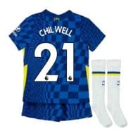 Детская форма Челси 2021-2022 Чилуэлл 21 с гетрами