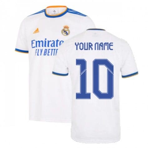 Футболка Реал Мадрид 2021-2022 с Вашим именем и номером