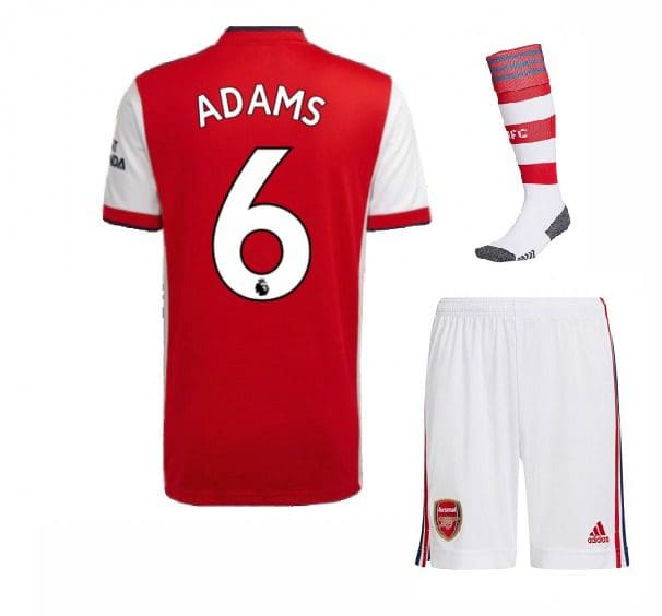 Футбольная форма Адамс 6 Арсенал 2022 с гетрами