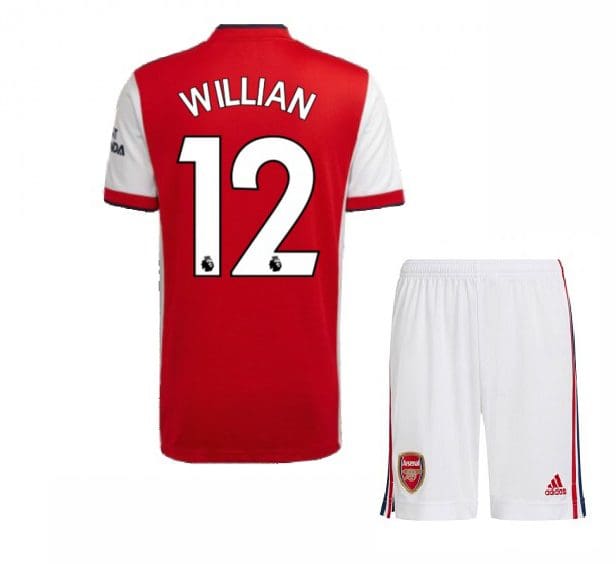 Футбольная форма Виллиан 12 Арсенал 2021-2022