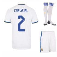 Футбольная форма Карвахаль 2 Реал Мадрид 2022 с гетрами