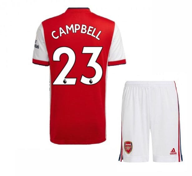 Футбольная форма Кэмпбелл 23 Арсенал 2021-2022