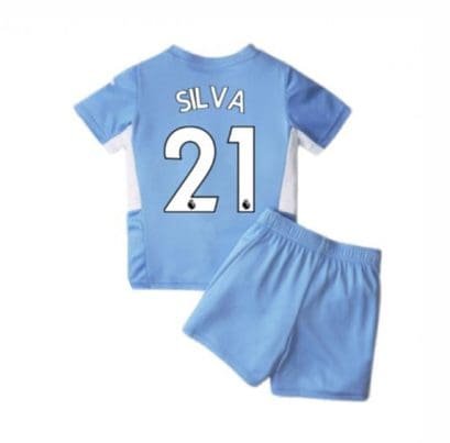 Детская форма Манчестер Сити 2021-2022 Сильва 21