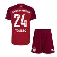 Футбольная форма Толиссо 24 Бавария Мюнхен 2021-2022