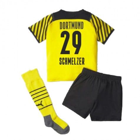 Детская форма Боруссия Дортмунд 2021-2022 Шмельцер 29 с гетрами