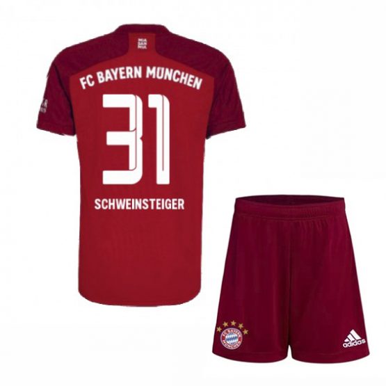 Футбольная форма Швайнштайгер 31 Бавария Мюнхен 2021-2022