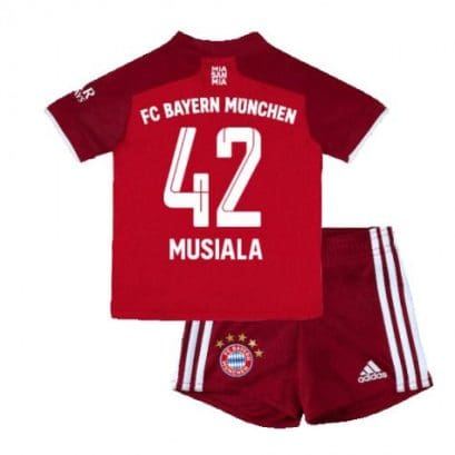Детская форма Бавария Мюнхен 2021-2022 Мусиала 42