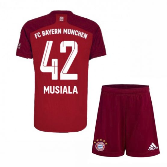 Футбольная форма Мусиала 42 Бавария Мюнхен 2021-2022