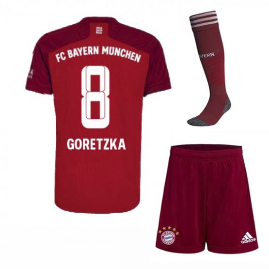 Футбольная форма Горецка 8 Бавария Мюнхен 2022 с гетрами