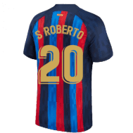 Футболка Серхио Роберто 20 Барселона 2023 года