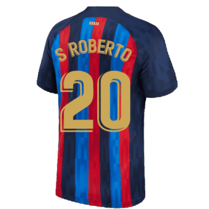 Футболка Серхио Роберто 20 Барселона 2023 года