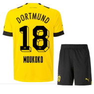 Детская футбольная форма Мукоко Боруссия Дортмунд 2023 года