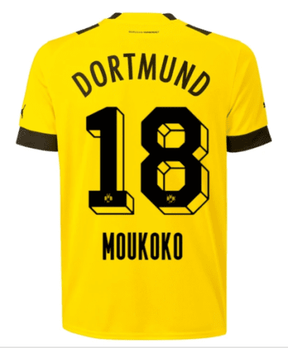 Футболка Мукоко Боруссия Дортмунд 2023 год