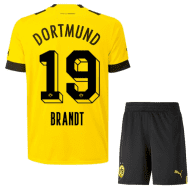 Детская футбольная форма Брандт Боруссия Дортмунд 2023 года