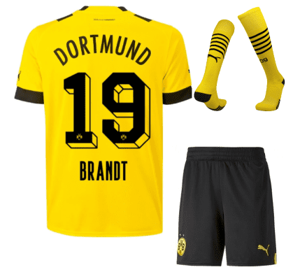 Детская футбольная форма Брандт Боруссия Дортмунд 2022-2023 с гетрами