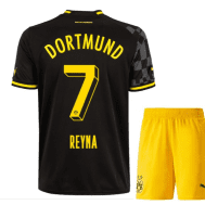 Чёрная детская футбольная форма Рейна Боруссия Дортмунд 2023