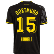 Гостевая футболка Хуммельс Боруссия Дортмунд 2023 год чёрная