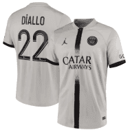 Гостевая футболка Диалло ПСЖ 2023 год