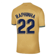 Гостевая футболка Рафинья Барселона 2022-2023