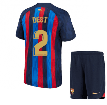 Детская футбольная форма Дест 2 Барселона 2022-2023