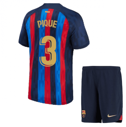 Детская футбольная форма Пике 3 Барселона 2022-2023