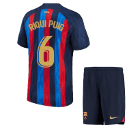 Детская футбольная форма Рикард Пуч 6 Барселона 2022-2023