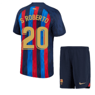 Детская футбольная форма Роберто 20 Барселона 2022-2023