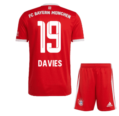 Детская футбольная форма Дейвис Бавария Мюнхен 2023 год