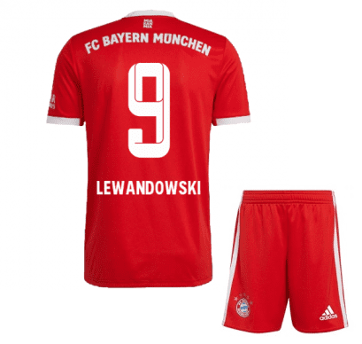 Детская футбольная форма Левандовский Бавария Мюнхен 2023 год