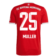 Футболка Мюллер 25 Бавария Мюнхен 2023 года