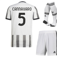 Детская футбольная форма Каннаваро 5 Ювентус 2023 года с гетрами