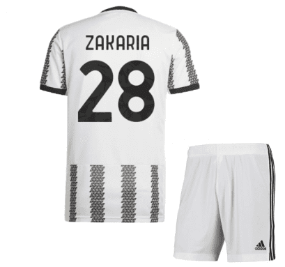Детская футбольная форма Закариа Ювентус 2023 года
