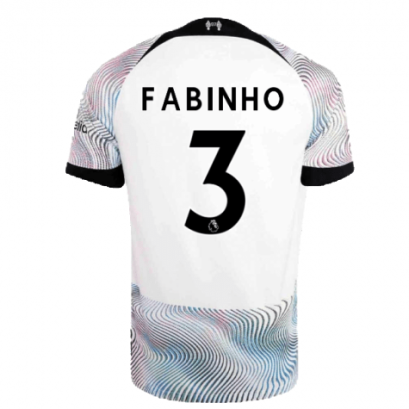Гостевая футболка Фабиньо Ливерпуль 2023 года