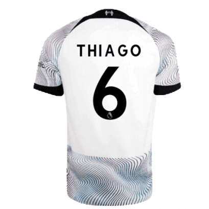 Гостевая футболка Тиаго Ливерпуль 2023 года