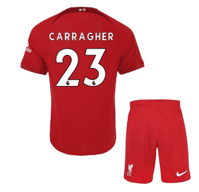 Детская футбольная форма Каррагер 23 Ливерпуль 2023 года