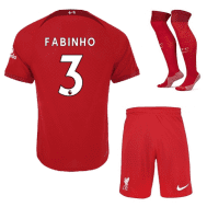 Футбольная форма Фабиньо Ливерпуль 2023 года с гетрами