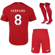 Футбольная форма Джеррард Ливерпуль 2023 года с гетрами