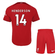 Детская футбольная форма Хендерсон 14 Ливерпуль 2023 года
