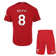 Детская футбольная форма Кейта 8 Ливерпуль 2023 года