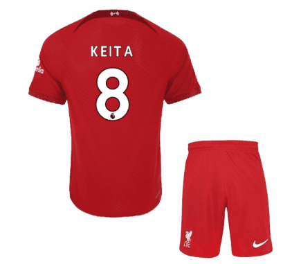 Детская футбольная форма Кейта 8 Ливерпуль 2023 года