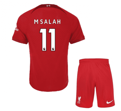 Детская футбольная форма Салах Ливерпуль 2023 года