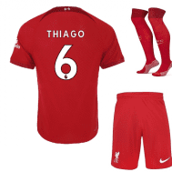 Футбольная форма Тиаго Ливерпуль 2023 года с гетрами