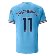 Футболка Зинченко 11 Манчестер Сити 2023 года