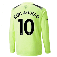 Третья футболка Агуэро Манчестер Сити 2022-2023 с длинными рукавами