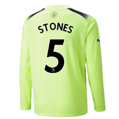 Третья футболка Стоунз Манчестер Сити 2022-2023 с длинными рукавами