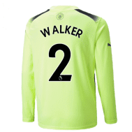 Третья футболка Уокер Манчестер Сити 2022-2023 с длинными рукавами