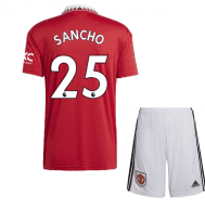 Детская футбольная форма Санчо 25 Манчестер Юнайтед 2023 года