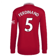 Футболка Фердинанд длинный рукав 2023 год Манчестер Юнайтед