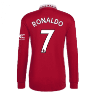 Футболка Роналду длинный рукав 2023 год Манчестер Юнайтед