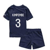 Детская футбольная форма Кимпембе ПСЖ 2023 года